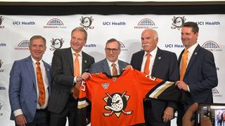 Ducks extend general manager Pat Verbeek taken in Anaheim  (Anaheim Ducks). Photo by Zach Cavanagh - The Sporting Tribune 
