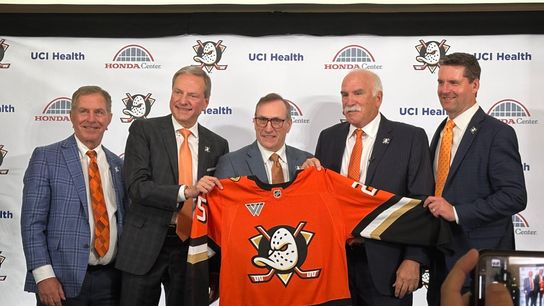 Ducks owner Henry Samueli addresses hire of Joel Quenneville, opening budget for playoffs taken at Honda Center (Anaheim Ducks)