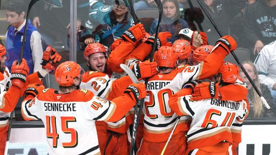 Leo Carlsson, Chris Kreider break through, as Ducks stun Sharks, 7-6, in OT taken at SAP Center, San Jose (Anaheim Ducks)