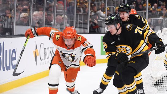Granlund's career-high, team-record 5-point night fuels Ducks resolve for wild win in Boston, 7-5 taken at TD Garden (Anaheim Ducks)