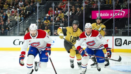 Canadiens end Golden Knights win streak with 3-2 victory taken at T-Mobile Arena (Vegas Golden Knights)