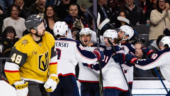 TST Images: Golden Knights lose in OT  to Blue Jackets  taken at T-Mobile Arena  (Vegas Golden Knights)