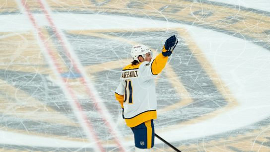 Marchessault receives warm welcome in return to Vegas taken at T-Mobile Arena (Vegas Golden Knights)
