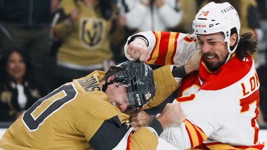 TST Images: Knights defeat Flames, 6-1, at T-Mobile Arena taken at T-Mobile Arena  (Vegas Golden Knights)