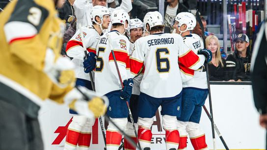 TST Images: Panthers defeat the Golden Knights, 3-2 at T-Mobile Arena taken T-Mobile Arena (Vegas Golden Knights)
