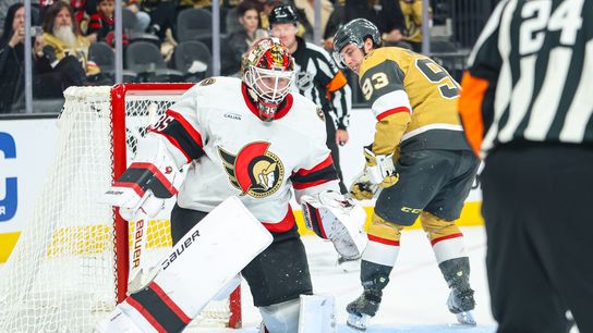 TST Images: Senators defeat the Golden Knights, 4-3 in the shootout, at T-Mobile Arena taken at T-Mobile Arena (Vegas Golden Knights)