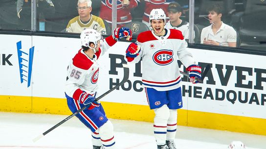 TST Images: Canadiens defeat the Golden Knights, 4-1, at T-Mobile Arena taken at T-Mobile Arena (Vegas Golden Knights)