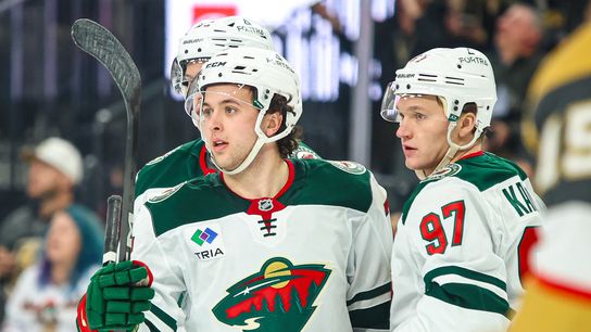 TST Images: Wild defeat the Golden Knights, 5-2, at T-Mobile Arena taken at T-Mobile Arena (Vegas Golden Knights)