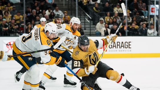 TST Images: Knights defeated by Predators, 4-2, at T-Mobile Arena taken at T-Mobile Arena  (Vegas Golden Knights)