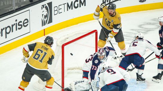 TST Images: Golden Knights defeat the Blue Jackets, 5-3, at T-Mobile Arena taken at T-Mobile Arena (Vegas Golden Knights)