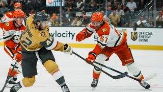 Knights unable to come all the way back against Ducks taken at T-Mobile Arena (Vegas Golden Knights). Photo by Kalin Sipes - The Sporting Tribune