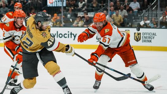Knights unable to come all the way back vs. Ducks taken At T-Mobile Arena (Vegas Golden Knights). Photo by Kalin Sipes - The Sporting Tribune