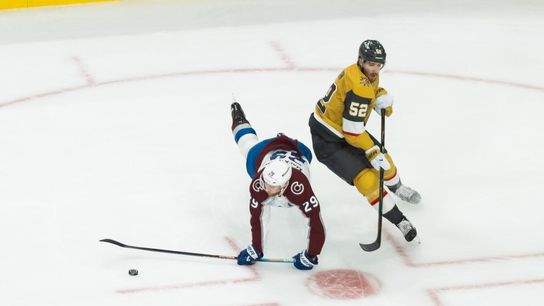 Defensive effort suffocates Avalanche, sends Golden Knights to Stanley Cup Final taken at T-Mobile Arena (Vegas Golden Knights). Photo by DJ Cabanlong-The Sporting Tribune