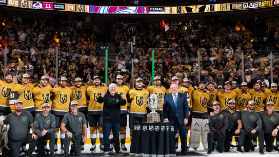 Golden Knights headed back Stanley Cup Final after sweeping Avs taken at T-Mobile Arena (Vegas Golden Knights). Photo by DJ Cabanlong - The Sporting Tribune 