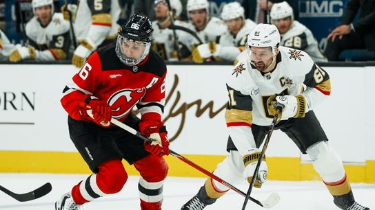 Hughes Brothers too much for the Golden Knights taken At T-Mobile Arena (Vegas Golden Knights). Photo by Kalin Sipes - The Sporting Tribune