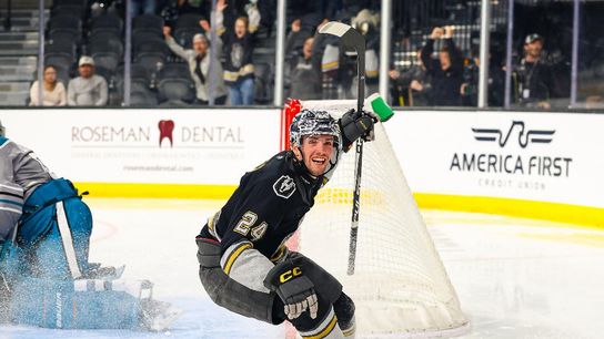 Connelly looks to take next step in his career taken At City National Arena (Vegas Golden Knights). Photo by Courtesy Henderson Silver Knights