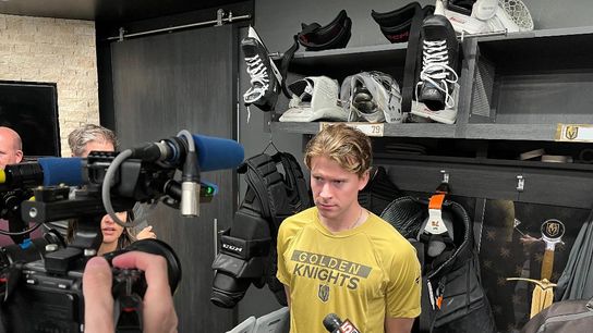 Knights not afraid to give Hart a second chance taken at City National Arena (Vegas Golden Knights)