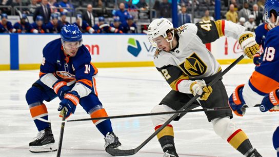 Bowman a pleasant surprise for Golden Knights taken at UBS Arena (Vegas Golden Knights)