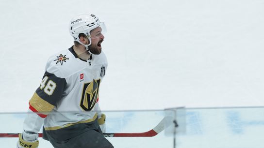 Hertl delivers in Knights' Game 1 win taken At Lenovo Center (Vegas Golden Knights)