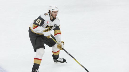 Knights confident they'll bounce back in Game 3 taken In Raleigh, N.C. (Vegas Golden Knights). Photo by Nathan Ray Seebeck-Imagn Images