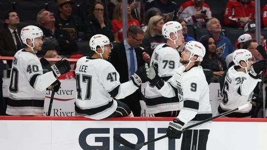 Kings' offense and Kuemper step up against Capitals for first win of season (Los Angeles Kings). Photo by Geoff Burke-Imagn Images