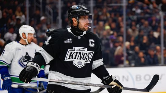Anže Kopitar becomes a limited partner with TGL's Los Angeles Golf Club taken in Los Angeles (Los Angeles Kings)