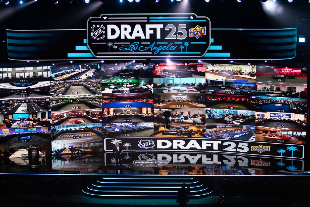 The 2025 draft debuted a new format, which Bettman jokingly called the The 2025 draft debuted a new format, which Bettman jokingly called the