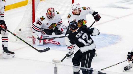 Stale Kings' offense results in loss to Blackhawks taken at Crypto.com Arena (Los Angeles Kings)