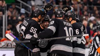 Kings offense breaks through in dominant win over Ducks taken at Crypto.com Arena (Los Angeles Kings). Photo by Nico Alba - The Sporting Tribune