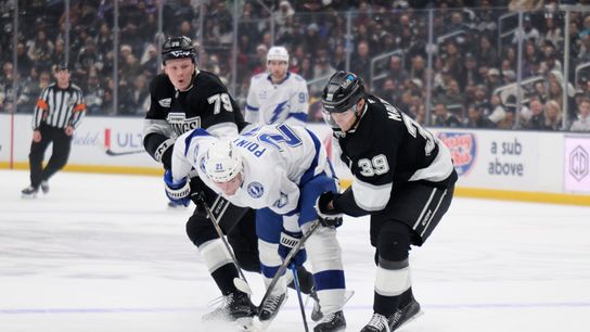 Kings' collapse wipes out solid performance against Lightning taken at Crypto.com Arena (Los Angeles Kings)