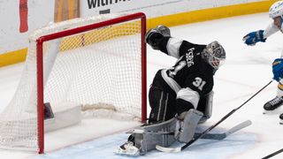 TST Images: Kings defeat Blues, 2-1, at Crypto.com Arena taken at Crypto.com Arena (Los Angeles Kings). Photo by Robert Talamantes - The Sporting Tribune
