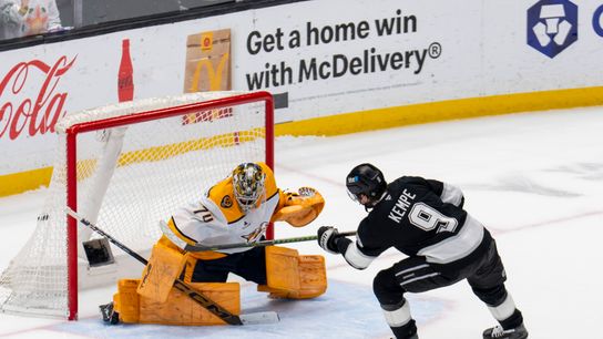 TST Images: Kings beat Predators, 3-2, at Crypto Arena taken at Crypto.com Arena (Los Angeles Kings). Photo by Nico Alba - The Sporting Tribune