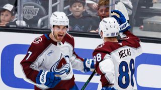 MacKinnon comes alive, Avalanche complete sweep of Kings taken at Crypto.com Arena (Los Angeles Kings). Photo by Steven Park - The Sporting Tribune