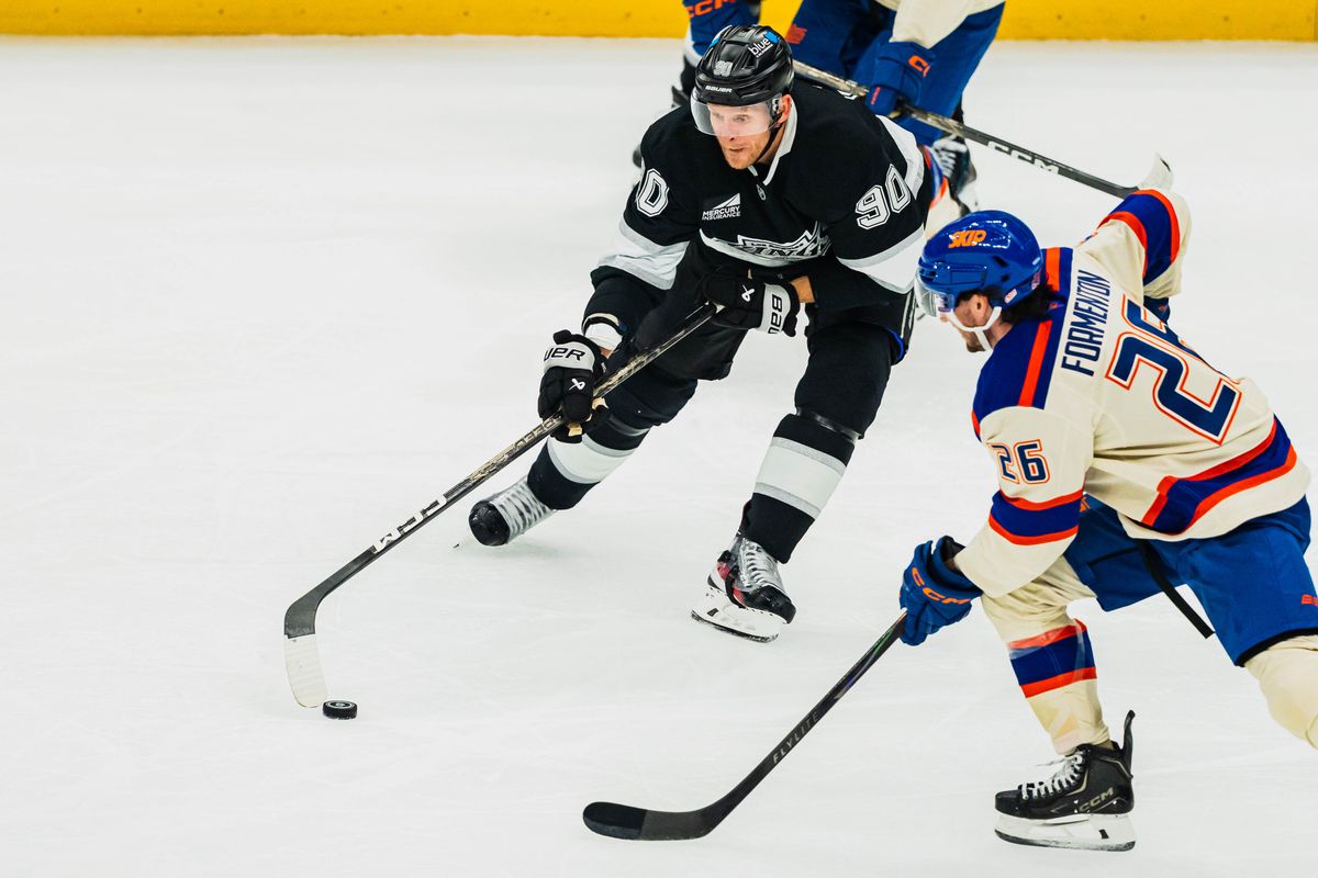 Los Angeles Kings right wing Corey Perry (90) fights for possession during an NHL hockey match against the Edmonton Oilers on October 13th, 2026 in Los Angeles, California. Los Angeles Kings right wing Corey Perry (90) fights for possession during an NHL hockey match against the Edmonton Oilers on October 13th, 2026 in Los Angeles, California.