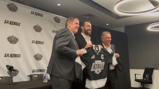 Drew Doughty fulfilling longtime desire as new Kings captain (Los Angeles Kings). Photo by Alex Hutton - The Sporting Tribune