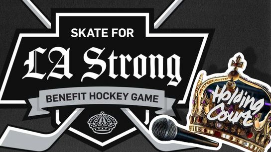 Holding Court: "Skate for LA Strong" taken at Crypto.com Arena (Los Angeles Kings)