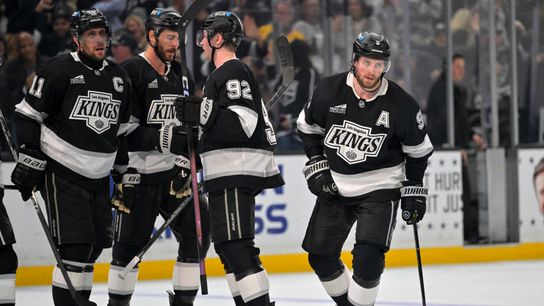 Kempe's two-goal night puts Kings back in playoff position taken Los Angeles (Los Angeles Kings). Photo by Jayne Kamin-Oncea-Imagn Images