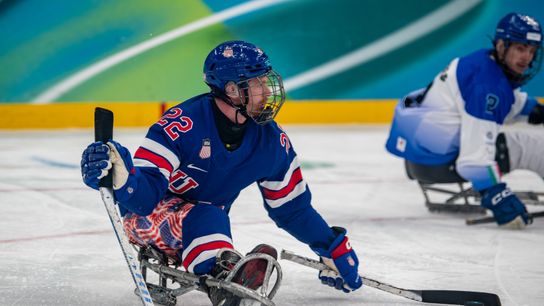 United States routs Germany 13-0 in Paralympic para ice hockey preliminary round taken at Milano Santagiulia Ice Hockey Arena (olympics)