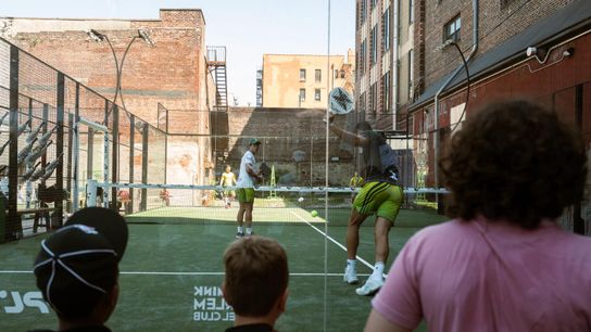 How an accident in Mexico is tearing down walls around the globe taken at Barker Hangar (Pro Padel League). Photo by Courtesy of Pro Padel League