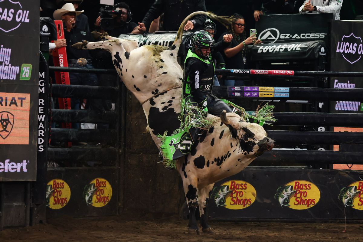 Austin Gamblers Sage Kimzey rides Austin Gamblers Sage Kimzey rides