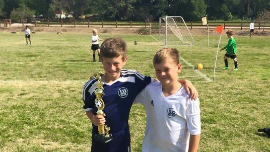 Jacob Lauderdale and his brother