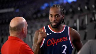 NBA strips Clippers of five first-round picks, issues $30 million fine, suspends Steve Ballmer one-year in Kawhi Leonard salary-cap scandal taken in Los Angeles (Los Angeles Clippers). Photo by Jayne Kamin-Oncea-Imagn Images