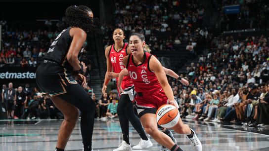 Wilson's ankle injury overshadows Aces' comeback in narrow loss at Liberty (Las Vegas Aces)