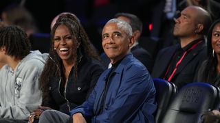 Michelle Obama, Swin Cash among names in early betting market for next WNBA Commissioner taken in Los Angeles (WNBA). Photo by Kirby Lee-Imagn Images