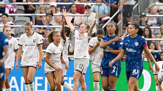 Angel City stuns league-leading San Diego Wave in commanding 2-0 road win taken at Snapdragon Stadium (Angel City FC). Photo by Denis Poroy-Imagn Images