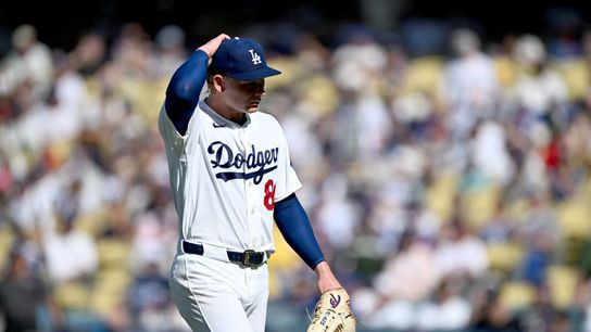 Emmet Sheehan struggles as Dodgers swept by Red Sox taken at Dodger Stadium (Los Angeles Dodgers). Photo by Jonathan Hui-Imagn Images