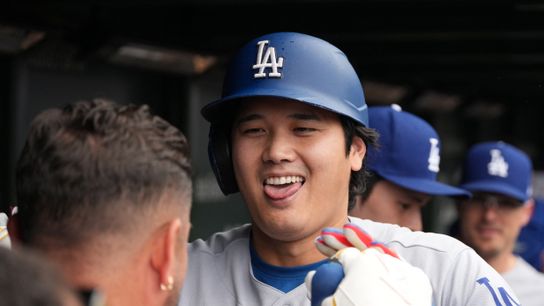 Straight Talk: Risk-taking Ohtani claims reward, blasts 2 home runs taken at Wrigley Field (Los Angeles Dodgers). Photo by David Banks-Imagn Images