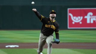 Career-worst outing sinks Casey Mize in Padres debut against Diamondbacks taken at Chase Field (San Diego Padres). Photo by Rick Scuteri-Imagn Images