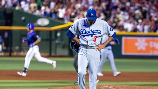 Dodgers' losing streak reaches seven after Díaz gives up walk-off to Waldschmidt taken at Chase Field (Los Angeles Dodgers). Photo by Mark J. Rebilas-Imagn Images