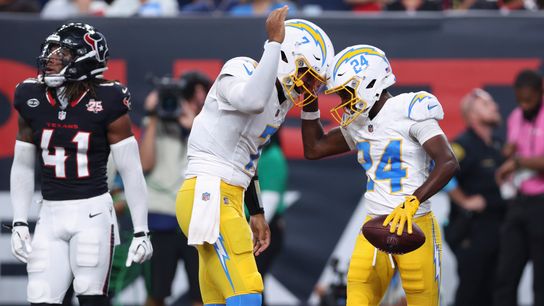 Chargers handle Texans in preseason opener, 27-7 taken at Reliant Stadium (Los Angeles Chargers). Photo by Troy Taormina-Imagn Images